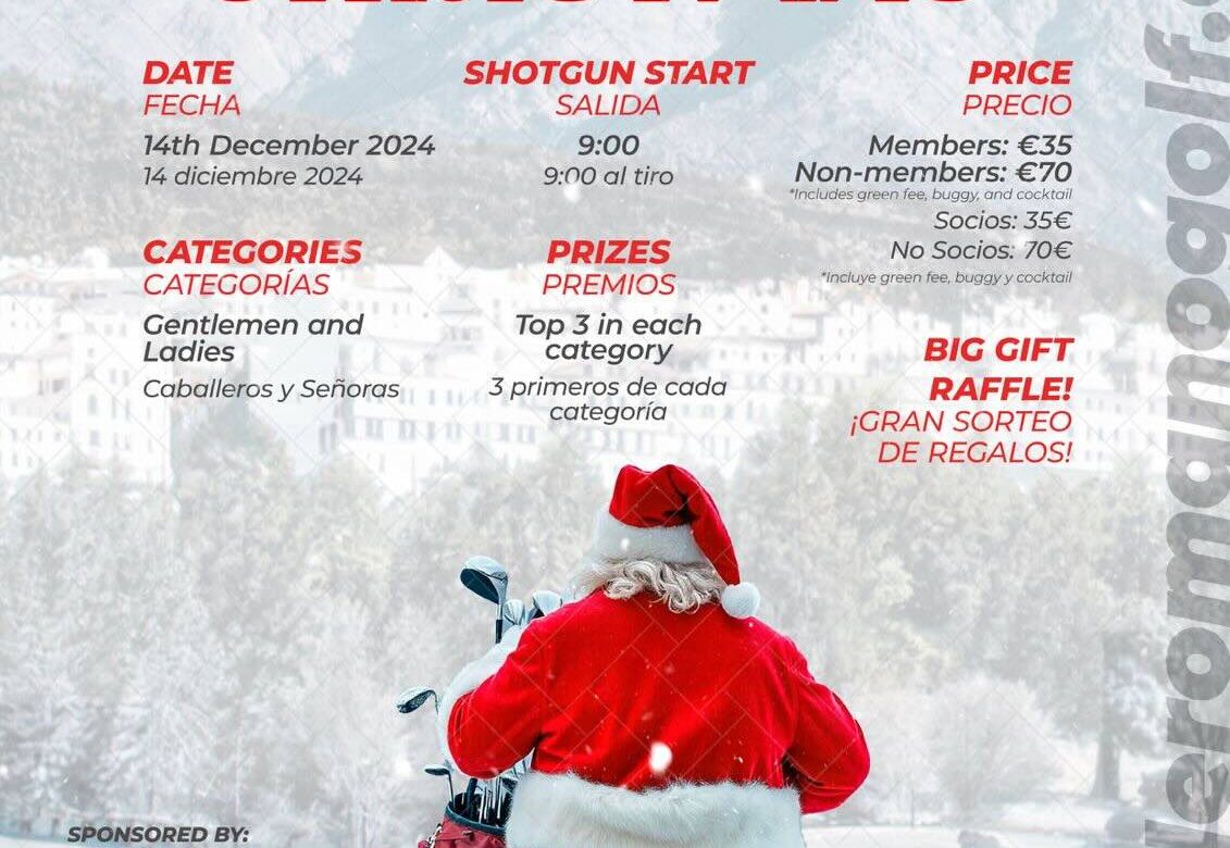 🎄 Join the Christmas Tournament 2024 at Valle Romano Golf!