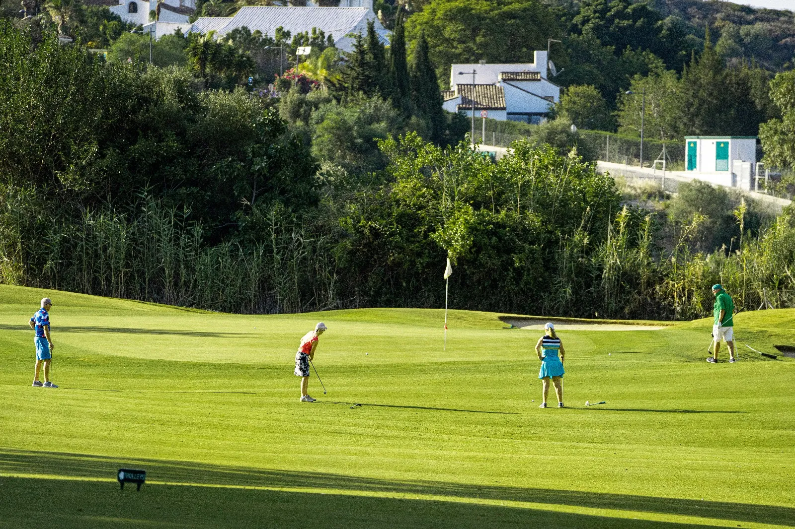 Zona de prácticas Valle Romano Golf, aprovéchala al máximo
